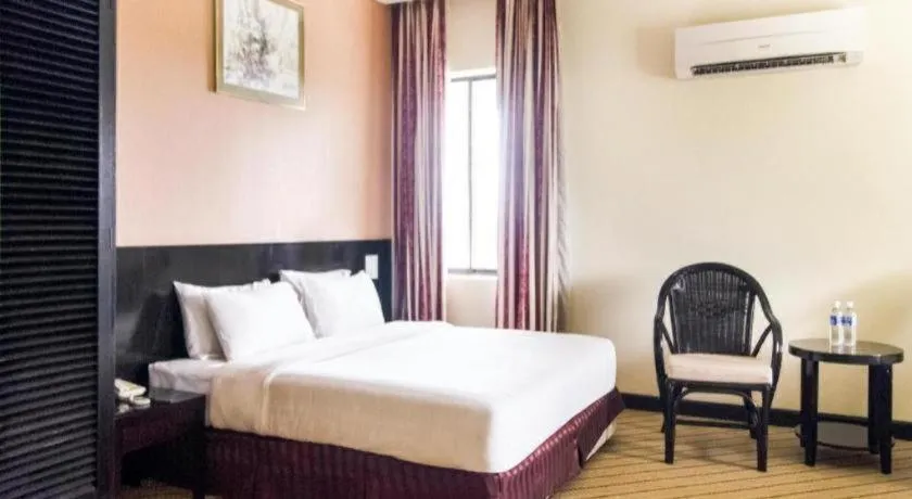 Bed in Perkasa Hotel Keningau