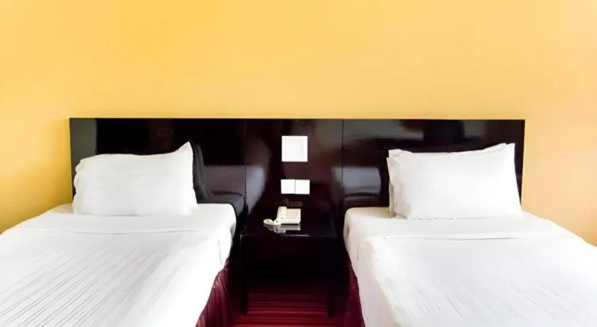 Bed in Perkasa Hotel Keningau