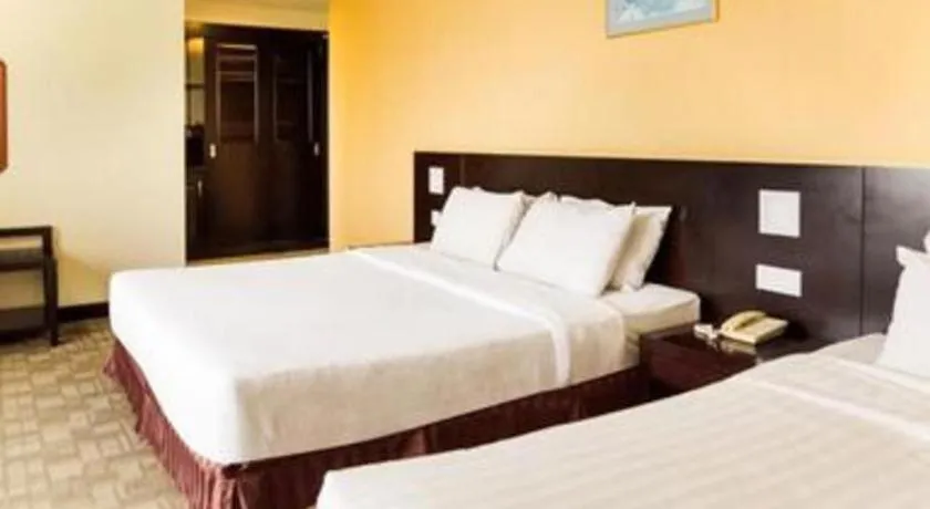 Bed in Perkasa Hotel Keningau