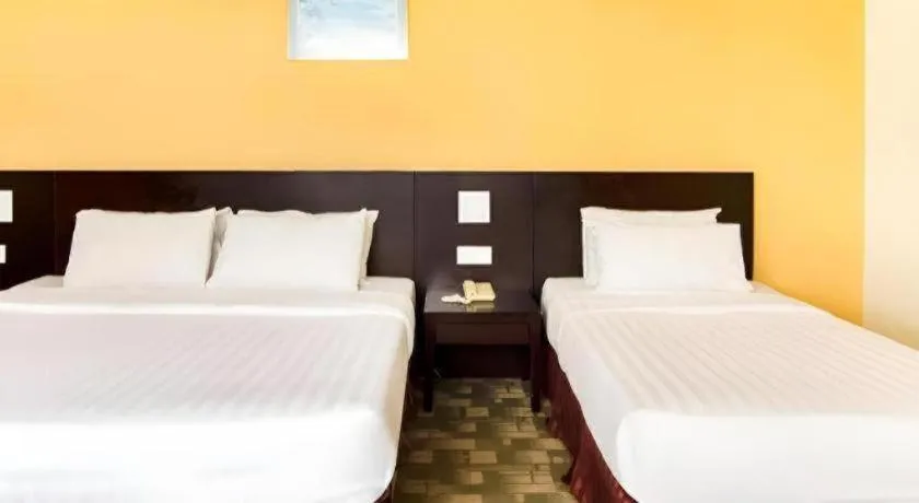 Bed in Perkasa Hotel Keningau