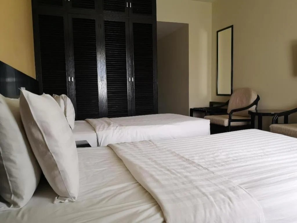 Bed in Perkasa Hotel Keningau