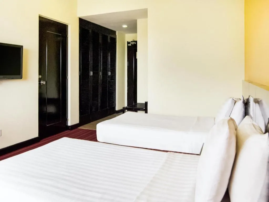 Bed in Perkasa Hotel Keningau