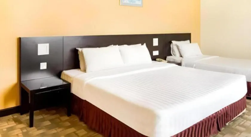 Bed in Perkasa Hotel Keningau