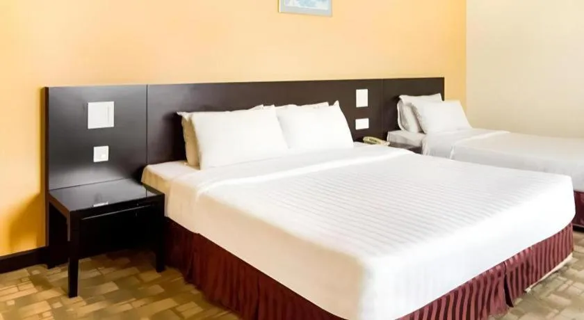 Bed in Perkasa Hotel Keningau