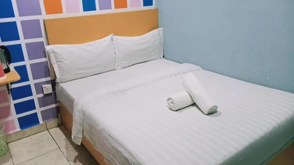 Bed in Hotel Zamburger Sri Petaling