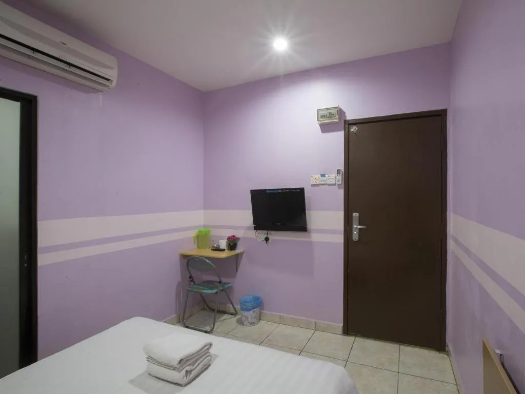 Bed in Hotel Zamburger Sri Petaling