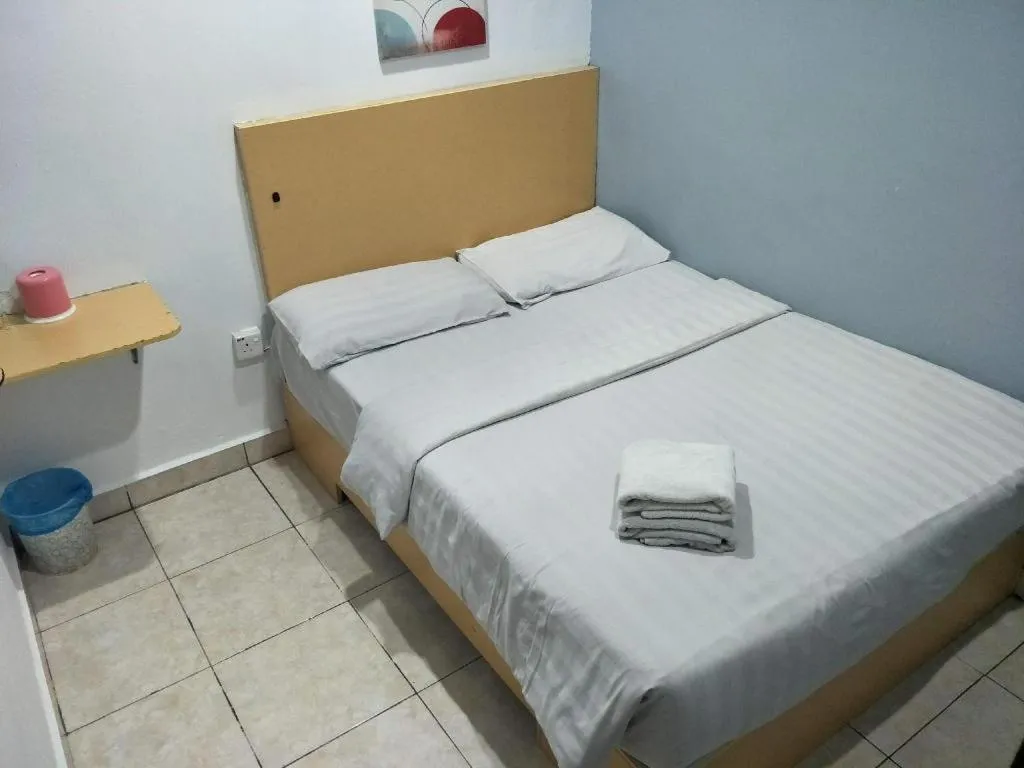 Bed in Hotel Zamburger Sri Petaling