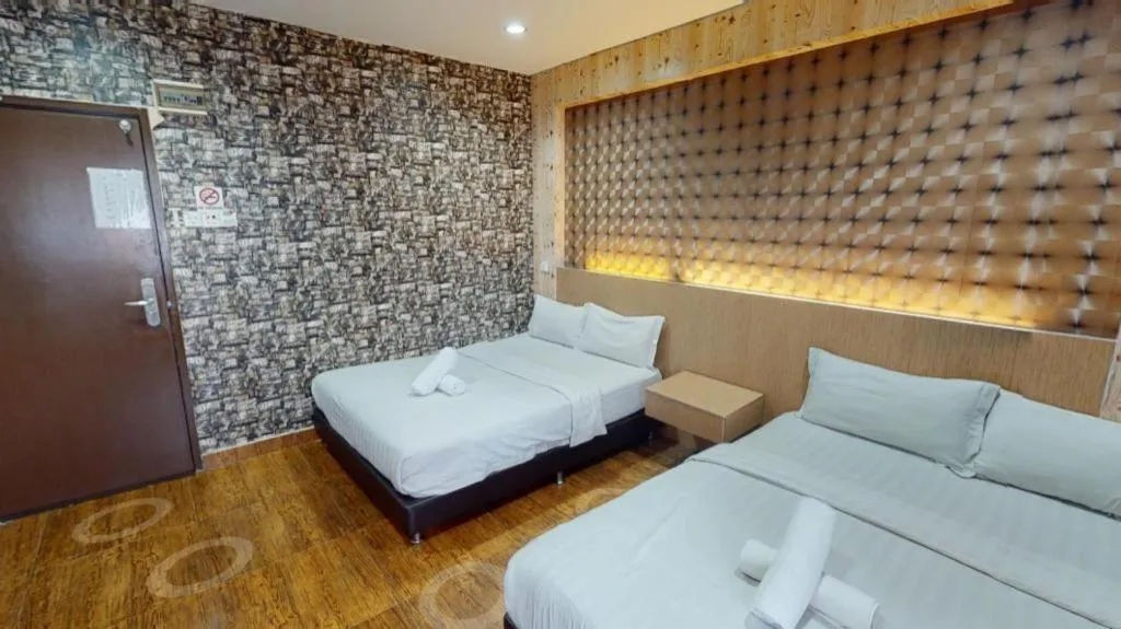 Bed in Hotel Zamburger Sri Petaling