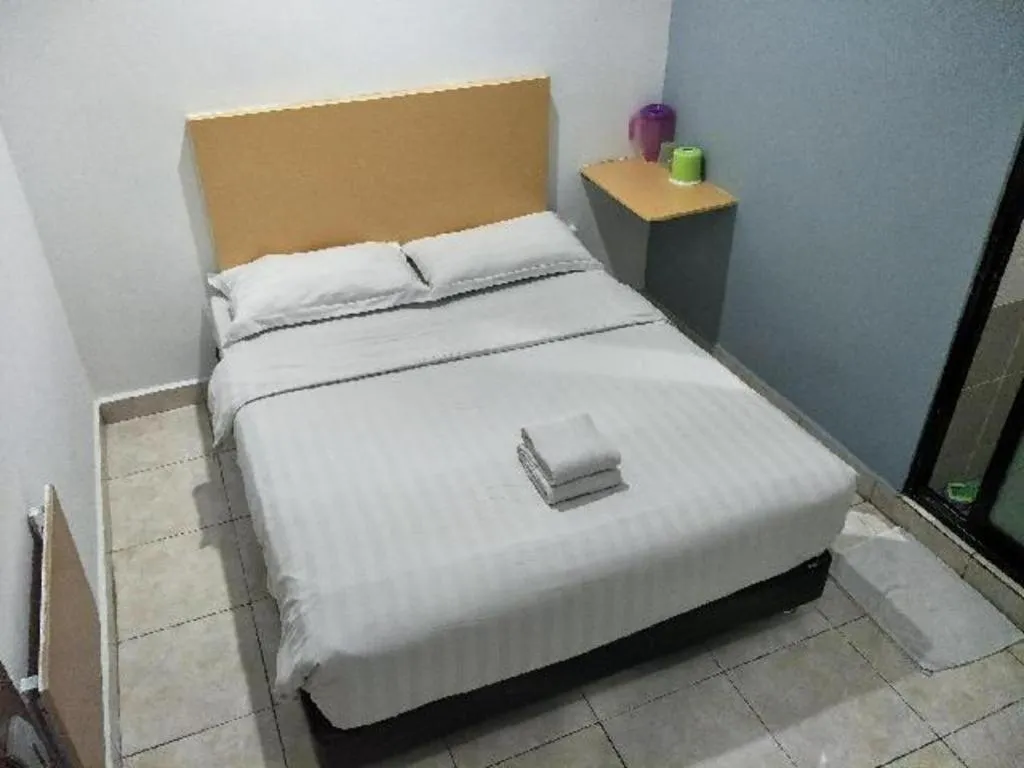 Bed in Hotel Zamburger Sri Petaling