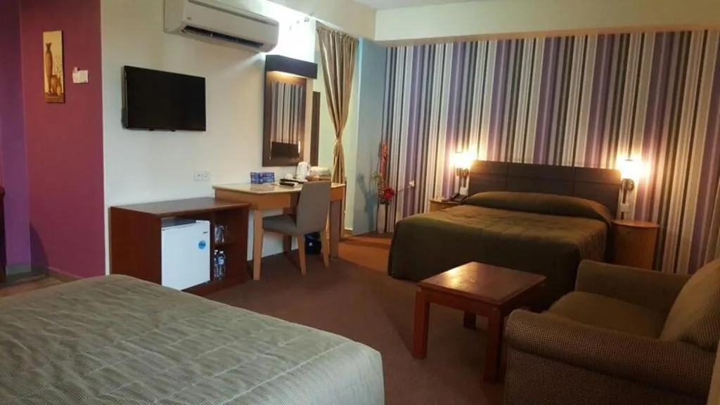 Bed in Klang Histana Hotel