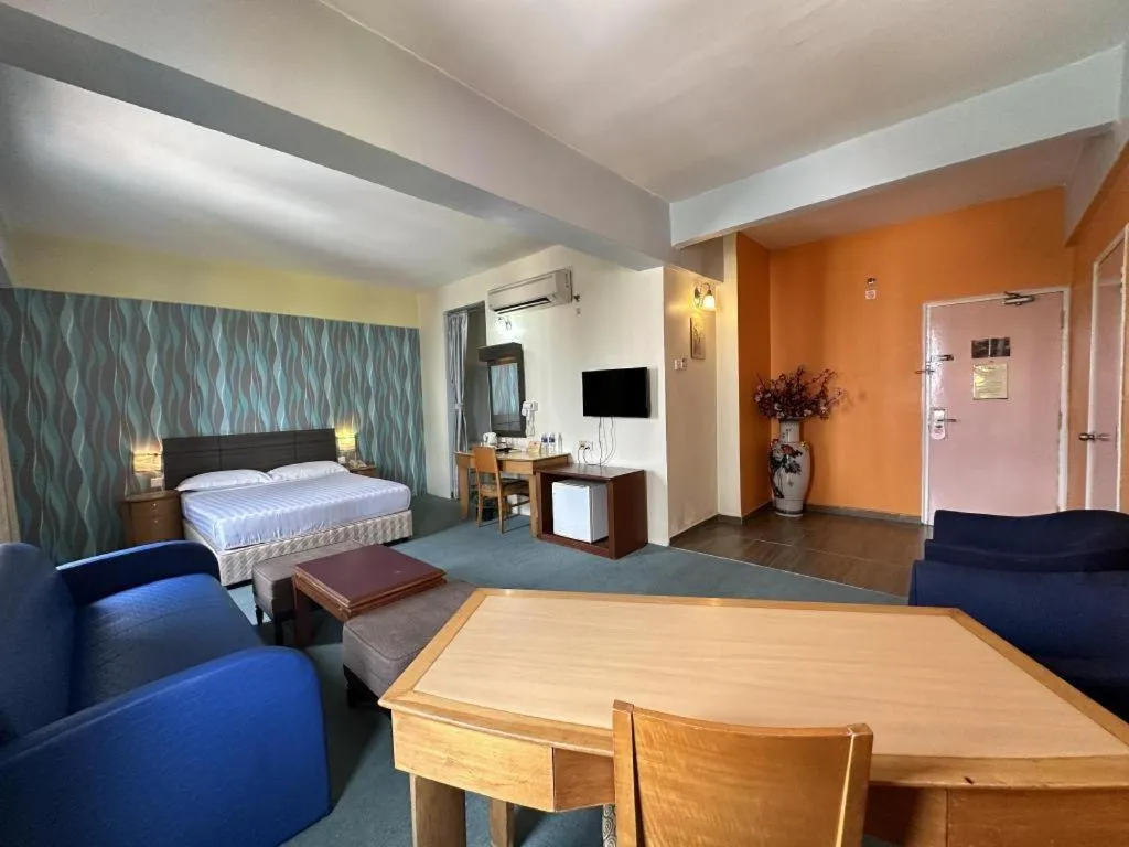 Bed in Klang Histana Hotel