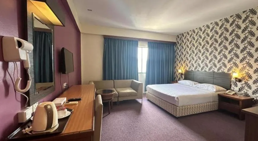 Bed in Klang Histana Hotel