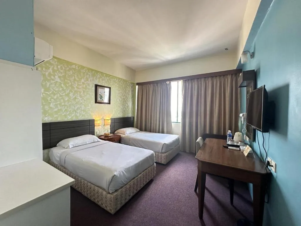 Bed in Klang Histana Hotel