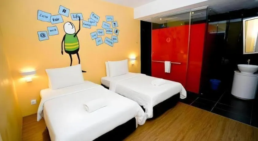 Bed in Zoom Inn Boutique Hotel by Ardens - Danga Bay