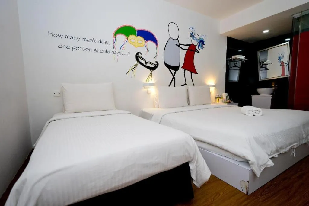 Bed in Zoom Inn Boutique Hotel by Ardens - Danga Bay