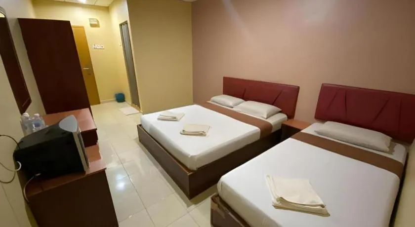 Bed in Sea Front Hotel Port Dickson