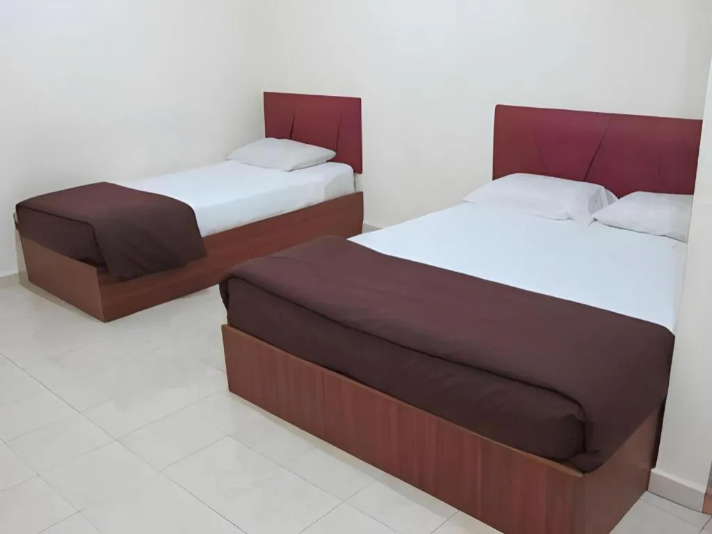 Bed in Sea Front Hotel Port Dickson