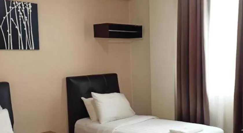 Bed in Hotel Seri Pauh