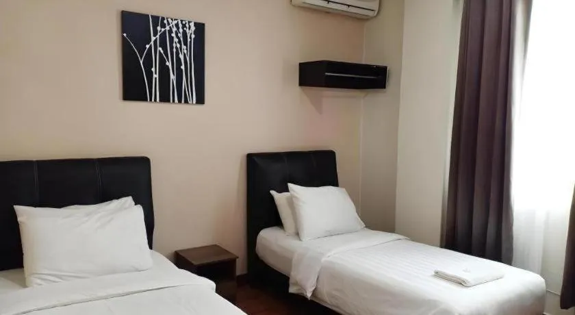 Bed in Hotel Seri Pauh