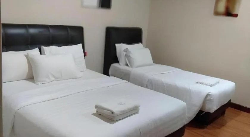 Bed in Hotel Seri Pauh