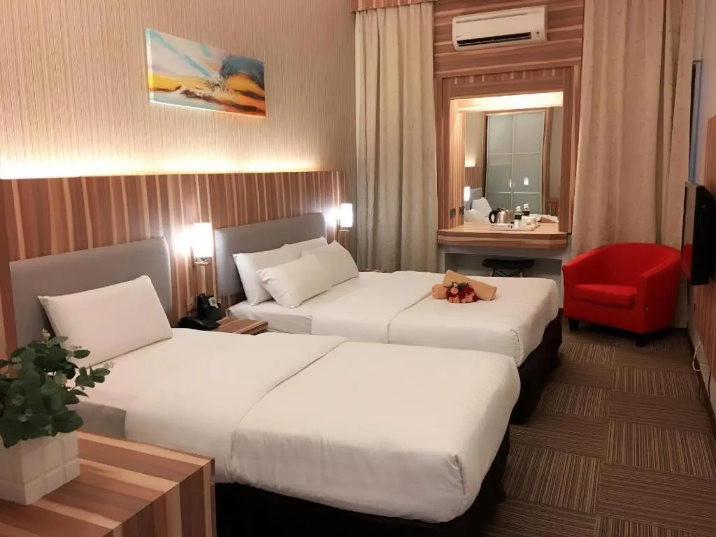 Bed in The Landmark Hotel