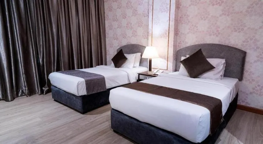 Bed in Pelican Hotel