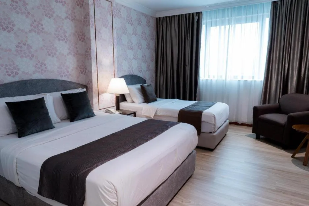 Bed in Pelican Hotel