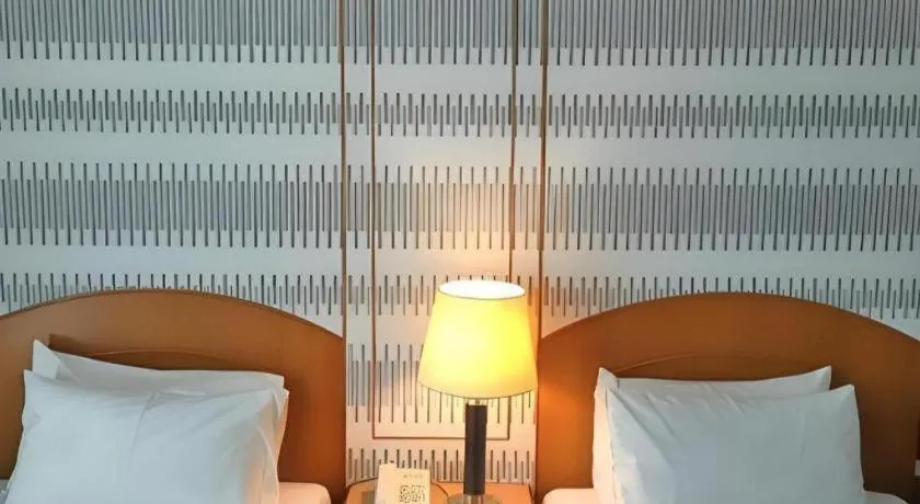 Bed in Pelican Hotel