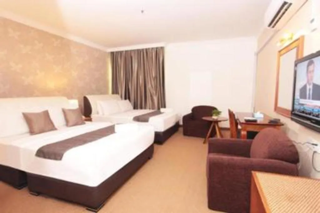 Bed in Pelican Hotel