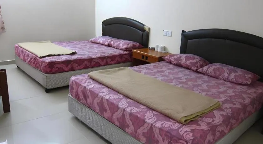 Bed in Skudai Baru Hotel