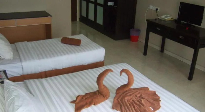 Bed in City Times Hotel