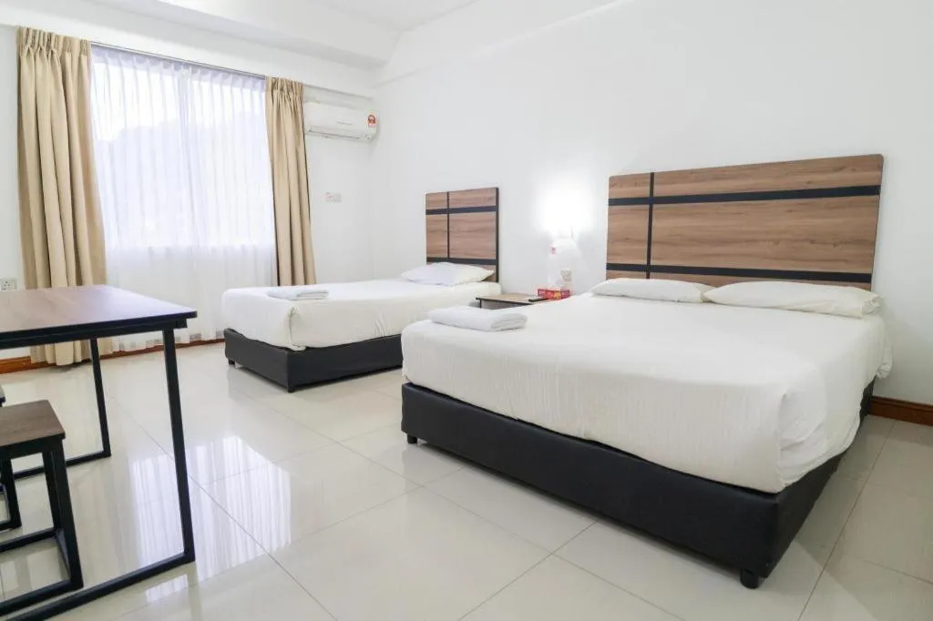 Bed in Hotel Meligai Kapit