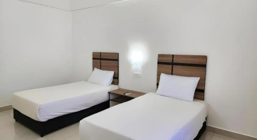 Bed in Hotel Meligai Kapit