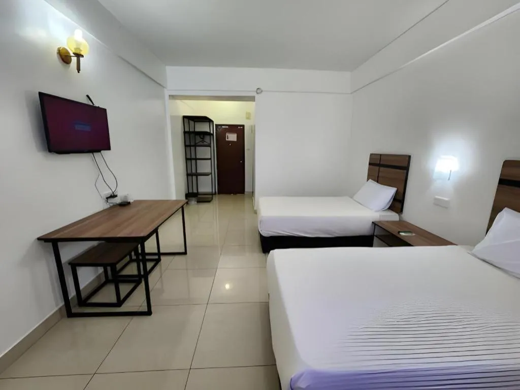 Bed in Hotel Meligai Kapit