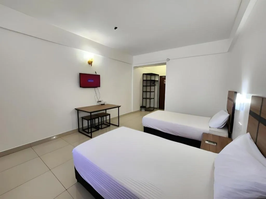 Bed in Hotel Meligai Kapit