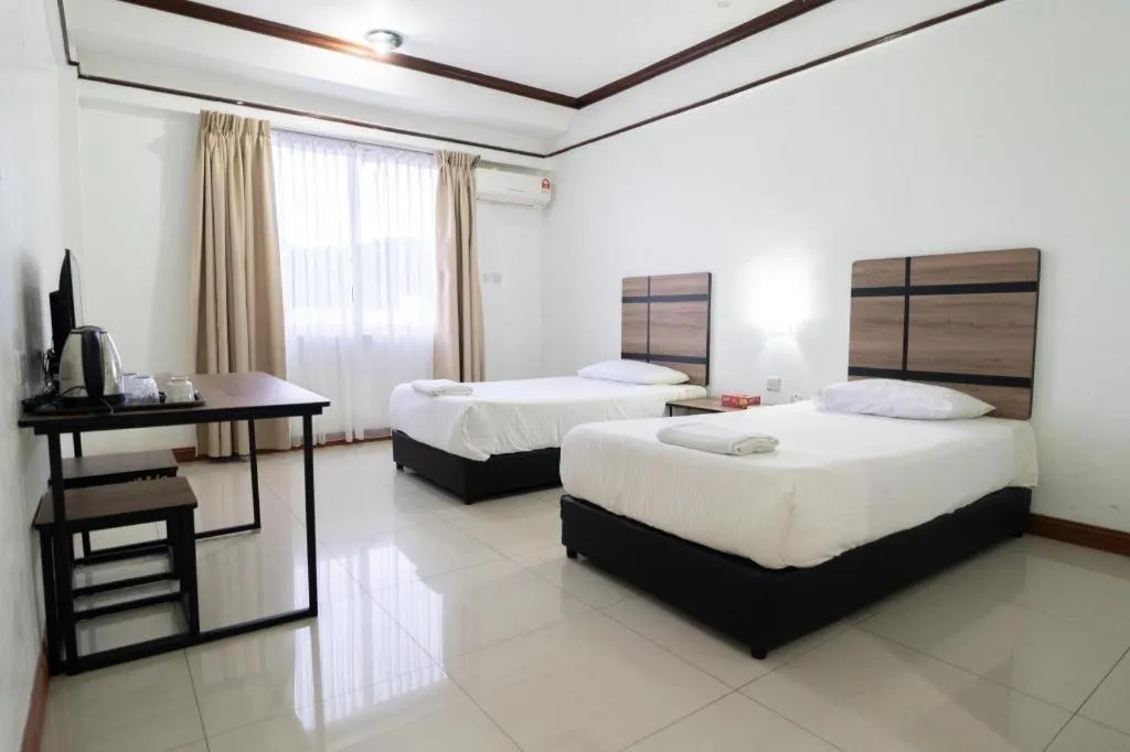 Bed in Hotel Meligai Kapit