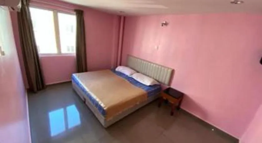 Bed in De Mawardah Hotel, Taming Sari Tower Malacca