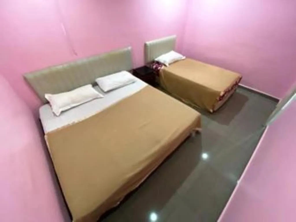 Bed in De Mawardah Hotel, Taming Sari Tower Malacca
