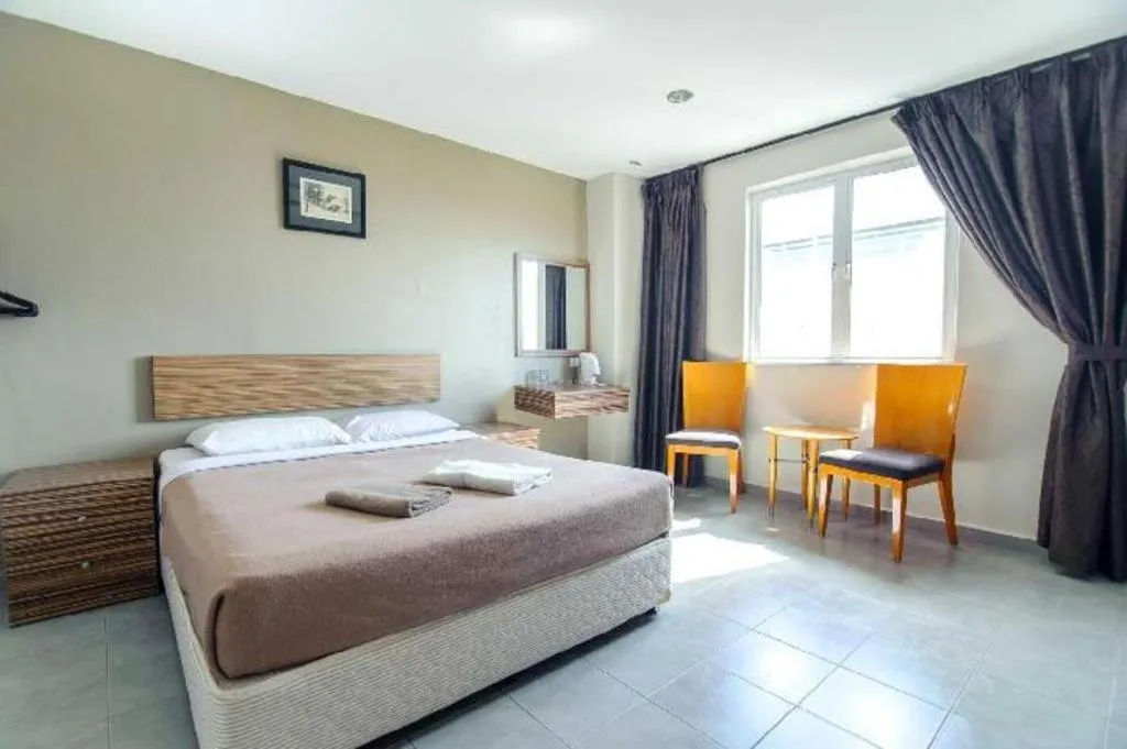 Bed in De Mawardah Hotel, Taming Sari Tower Malacca