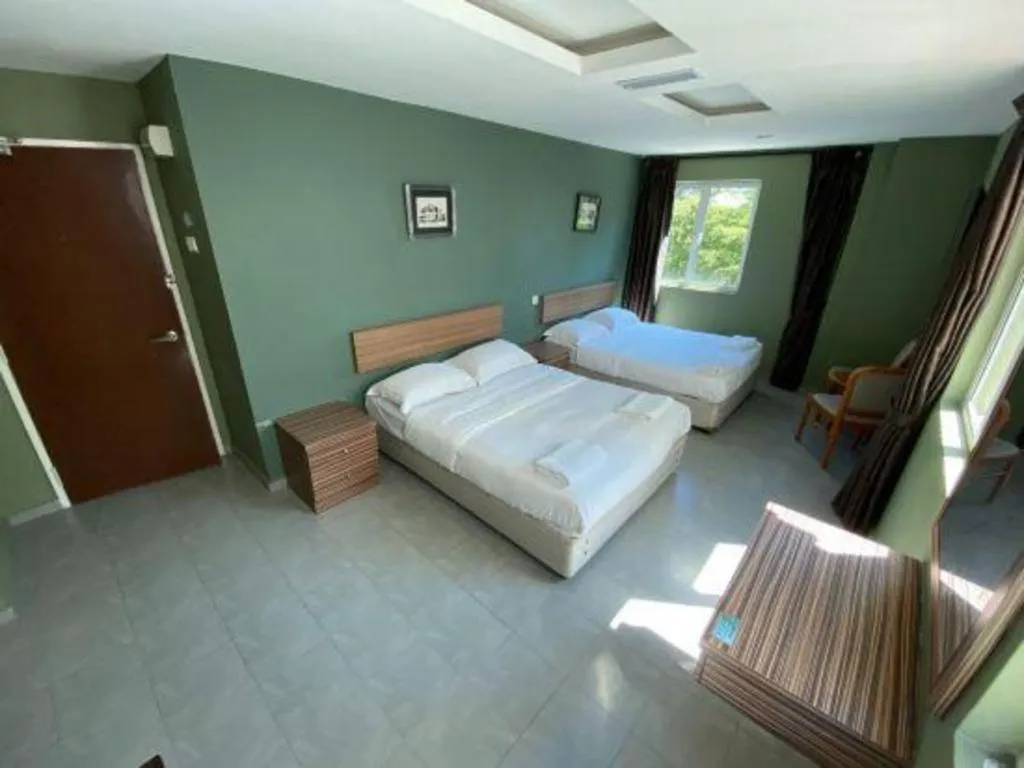 Bed in De Mawardah Hotel, Taming Sari Tower Malacca