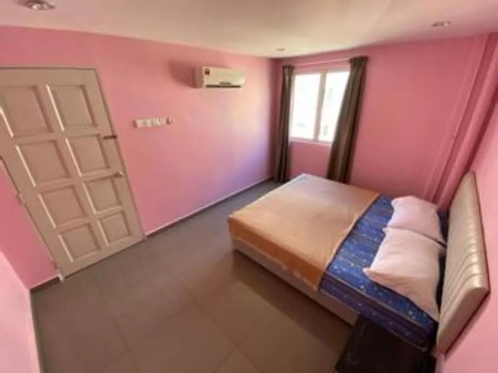 Bed in De Mawardah Hotel, Taming Sari Tower Malacca