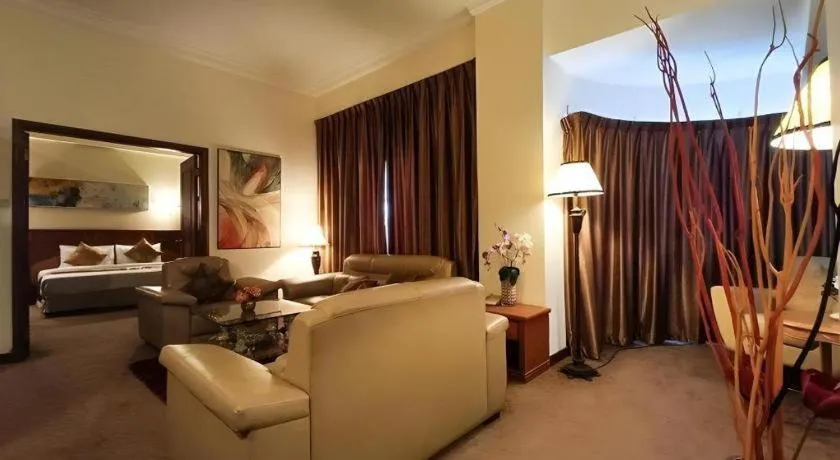 Bed in Seafest Hotel Semporna