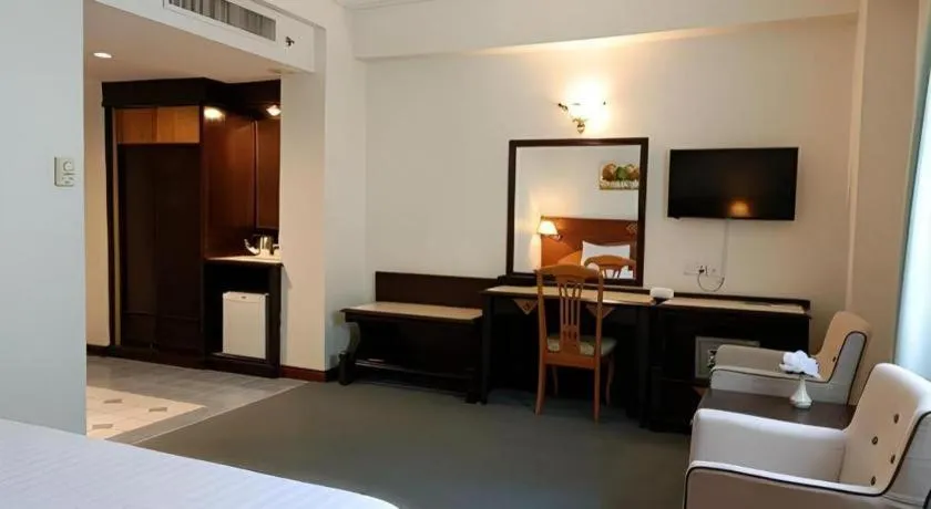 Bed in Seafest Hotel Semporna