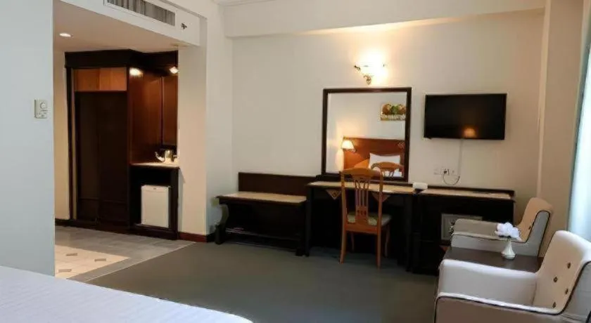 Bed in Seafest Hotel Semporna