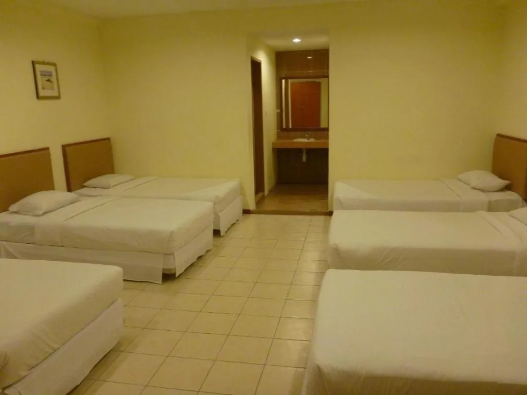 Bed in Seafest Hotel Semporna