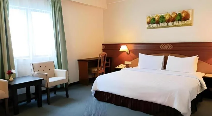 Bed in Seafest Hotel Semporna