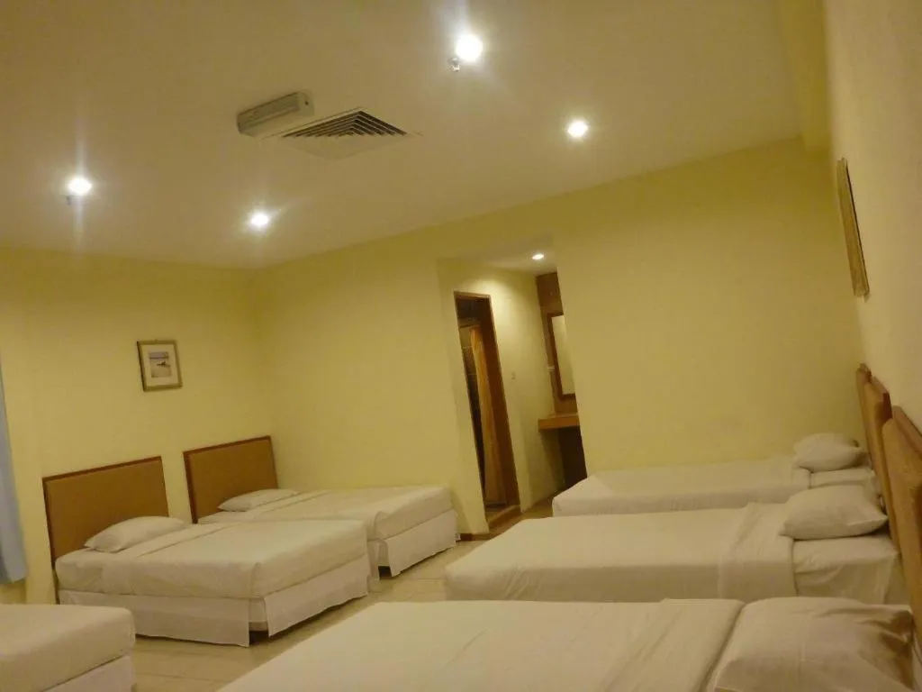 Bed in Seafest Hotel Semporna