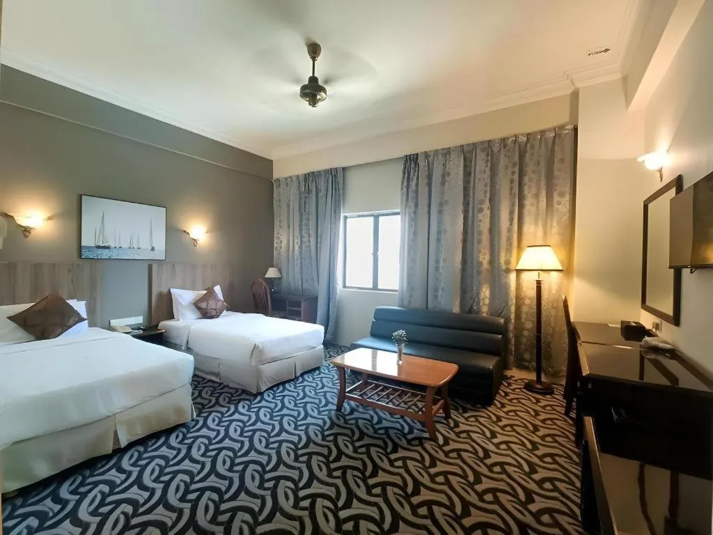 Bed in Seafest Hotel Semporna