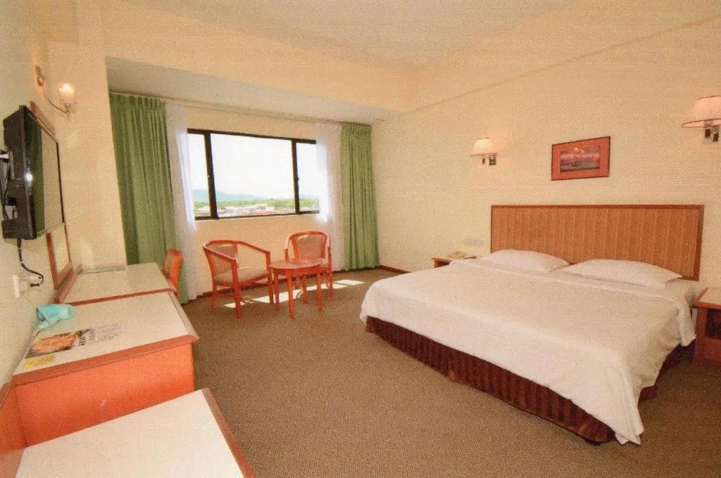 Bed in Seafest Hotel Semporna