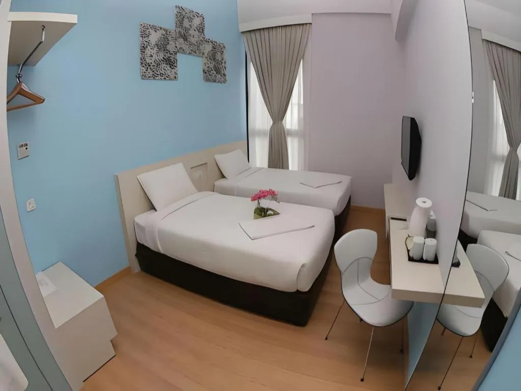 Bed in Sri Manja Boutique Hotel